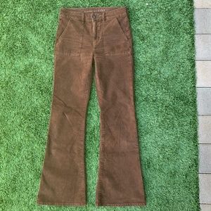 American Eagle Corduroy Super High-Waisted Flare Pant